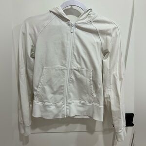 Lululemon white hoodie jacket